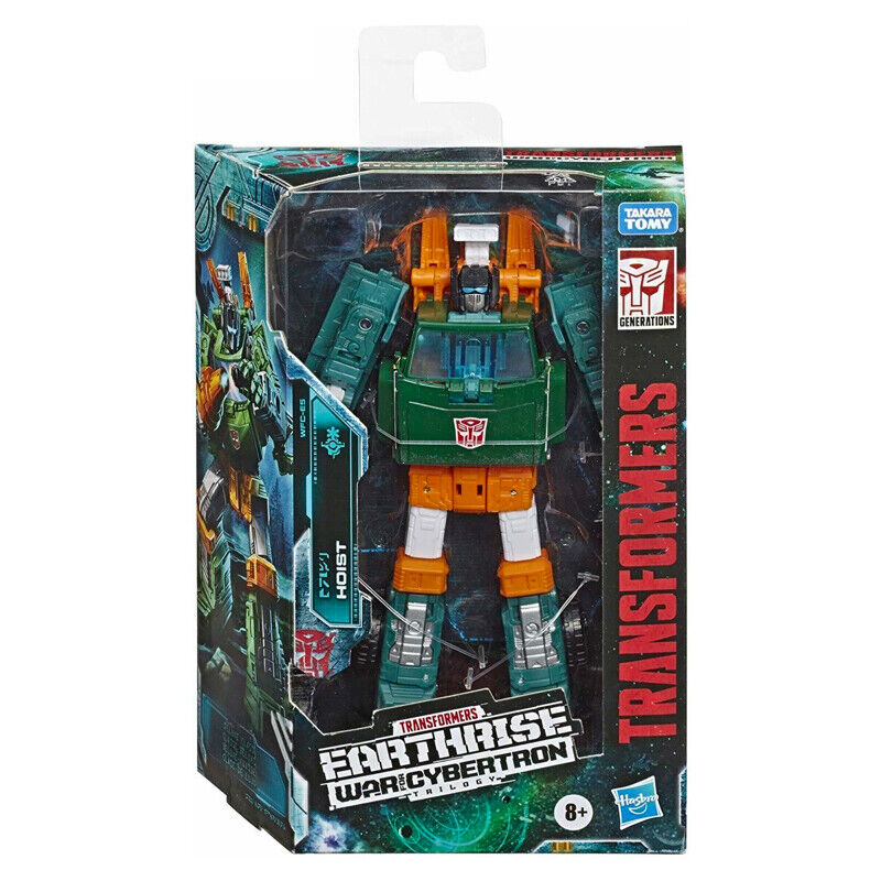 Hasbro Transformers Earthrise Hoist Deluxe Pickup Truck Green G1 Style