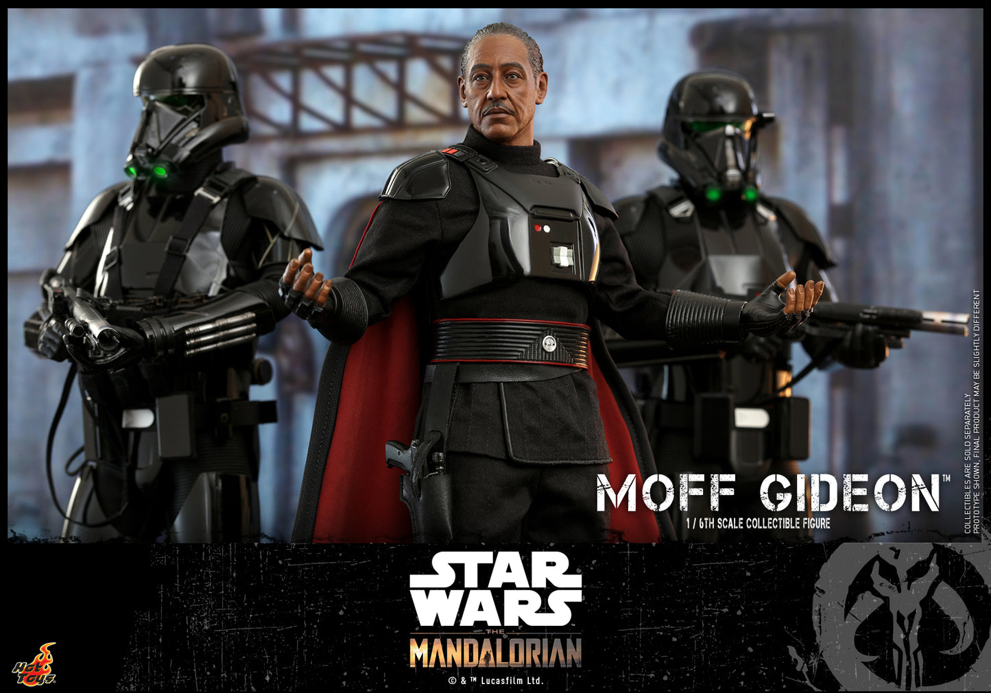 Hot Toys Star Wars MOFF GIDEON THE MANDALORIAN 1:6 FIGURE TMS029