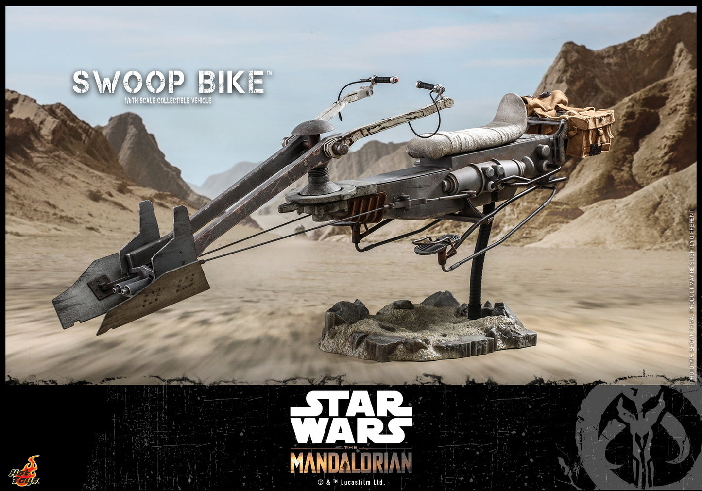 Hot Toys Star Wars the Mandalorian TMS053 SWOOP BIKE 1/6 Scale Vehicle