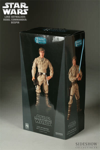 Sideshow Collectibles Star Wars Luke Skywalker Rebel Commander Bespin 1/6 Figure