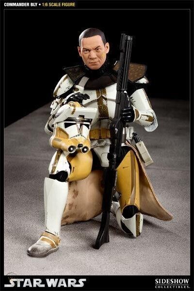 Sideshow Collectibles Star Wars Commander Bly 327th Star Corp 1/6 Clone Commander 12"