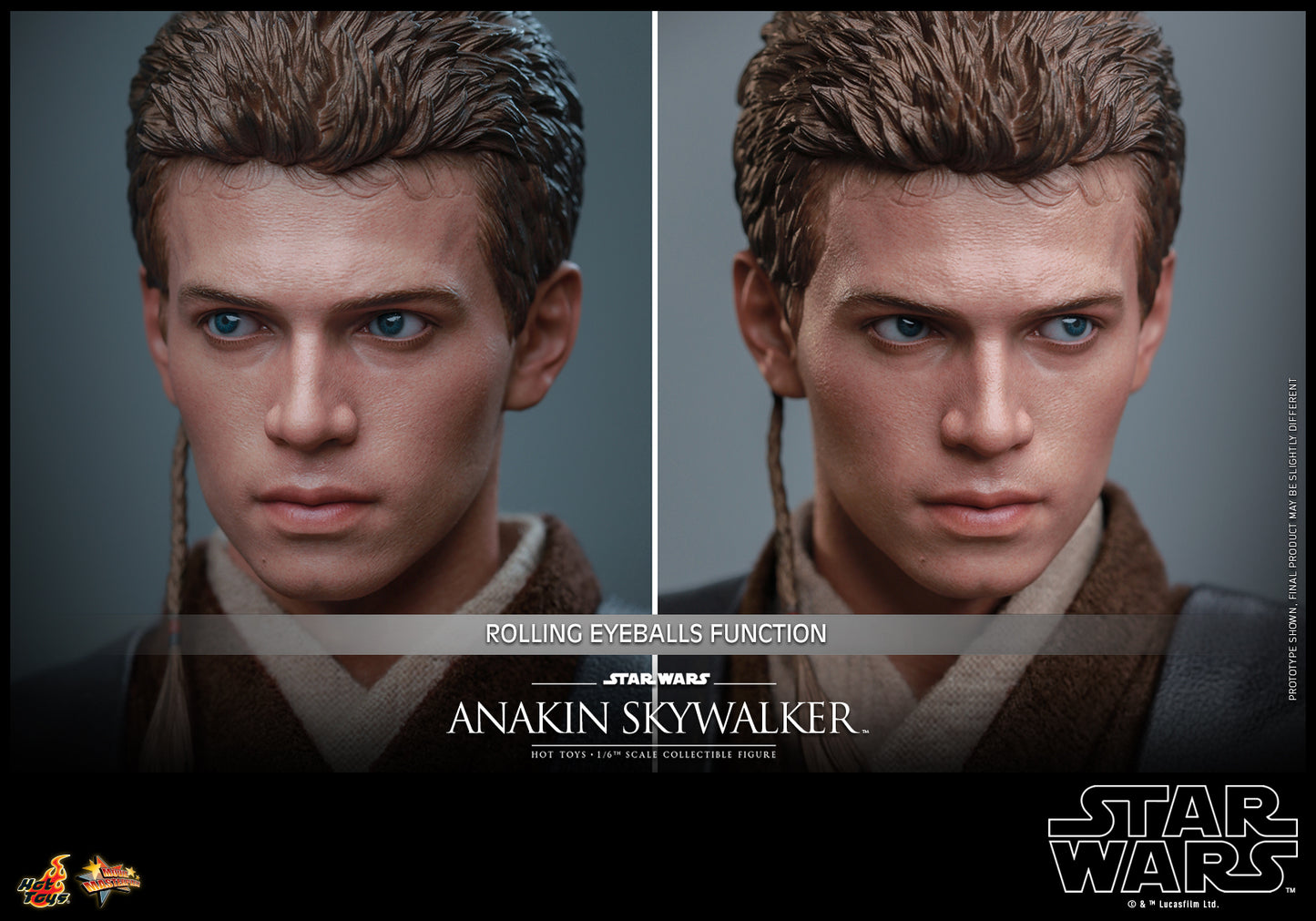 Hot Toys Star Wars Episode II Attack of the Clones Anakin Skywalker MMS677 1/6 Action Figure