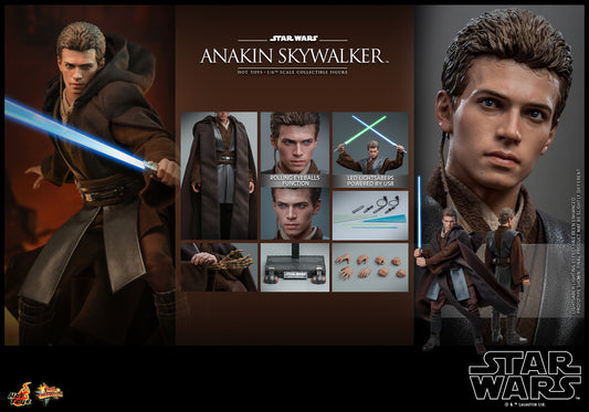 Hot Toys Star Wars Episode II Attack of the Clones Anakin Skywalker MMS677 1/6 Action Figure