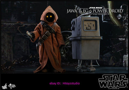 Hot Toys Star Wars Jawa and EG-6 Power Droid 1/6 Scale Action Figure MMS554