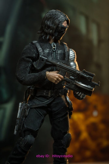 Nota Studio 1/12 Masked Killer Bucky Barnes 6" Action Figure Model Deluxe Ver.