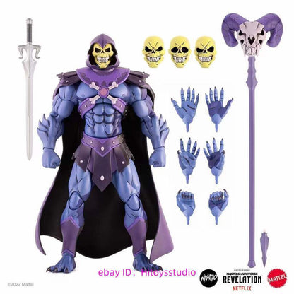 Mondo Motu Revelation Skeletor 1/6 Action Figure 2022 SDCC Exclusive