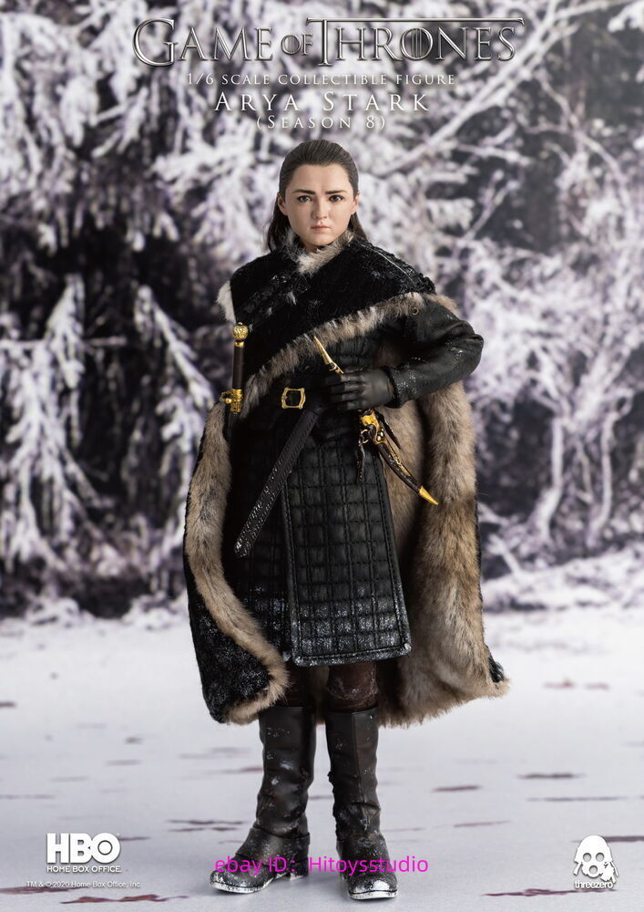 Threezero 3a 1/6 Game Of Thrones Arya Stark Season 8 Action Figure