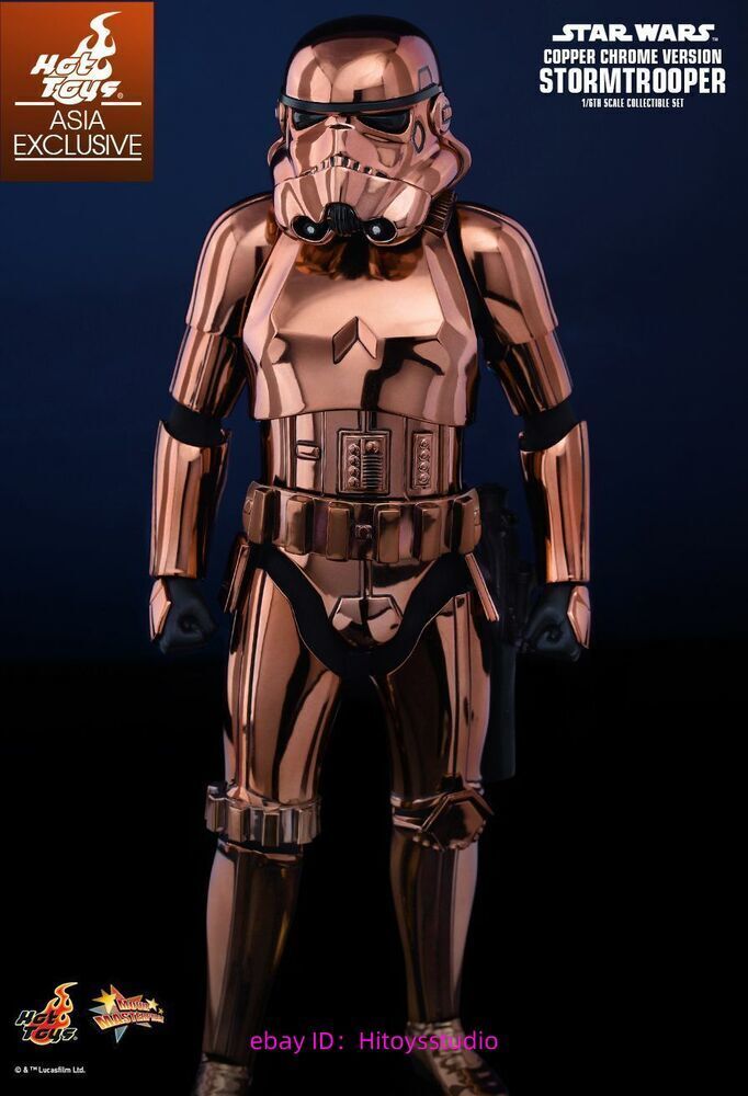 Hot Toys Star Wars Stromtrooper Copper Chrome Version 1/6 Action Figure MMS330