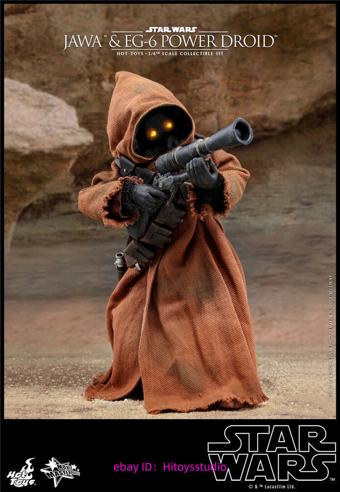 Hot Toys Star Wars Jawa and EG-6 Power Droid 1/6 Scale Action Figure MMS554