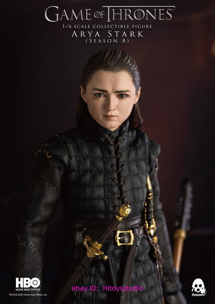 Threezero 3a 1/6 Game Of Thrones Arya Stark Season 8 Action Figure