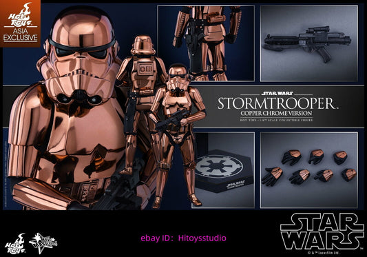 Hot Toys Star Wars Stromtrooper Copper Chrome Version 1/6 Action Figure MMS330