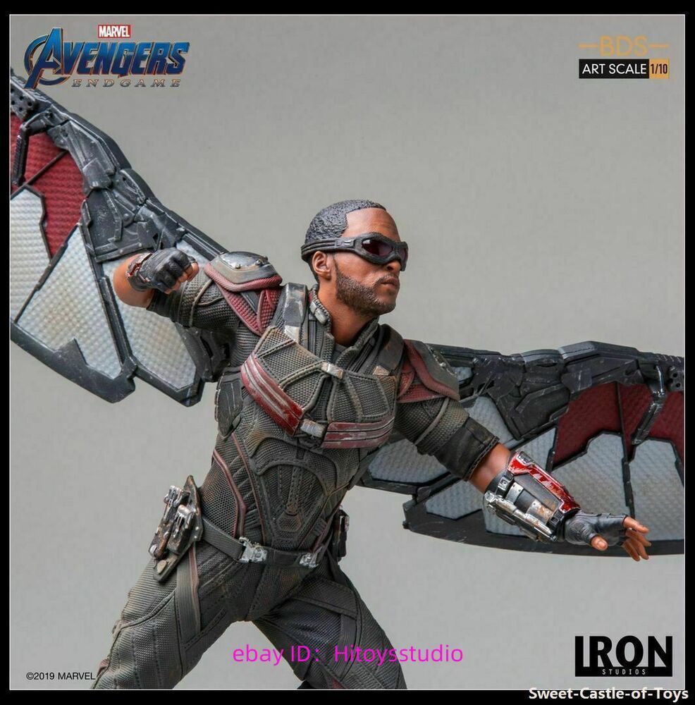 Iron Studios Marvel Avengers 4 Endgame Falcon BDS Art Scale 1/10 Statue