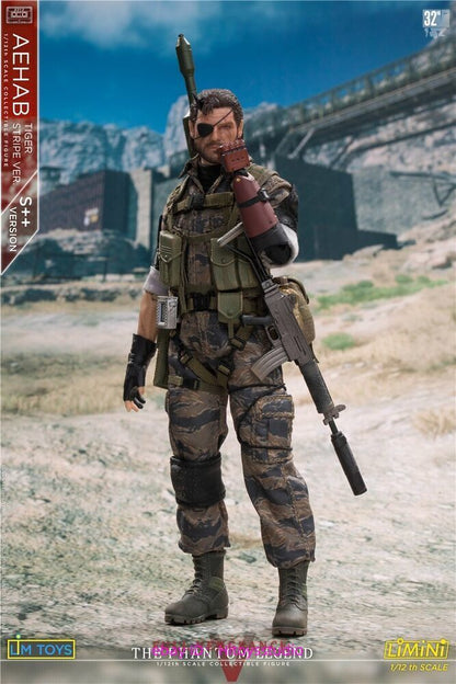 LIMTOYS AEHAB 1/12 Phantom Legend Tiger Stripe Ver S++ 6'' Ishmel Action Figure