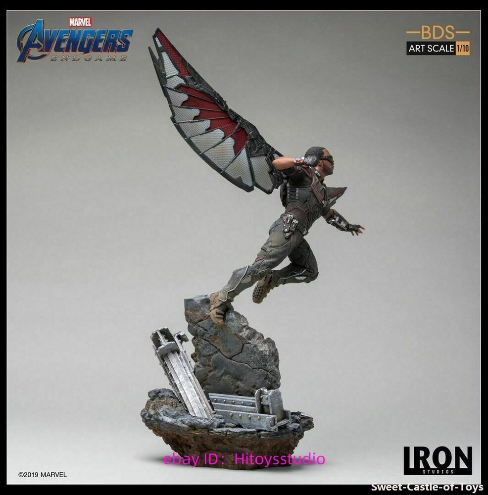 Iron Studios Marvel Avengers 4 Endgame Falcon BDS Art Scale 1/10 Statue