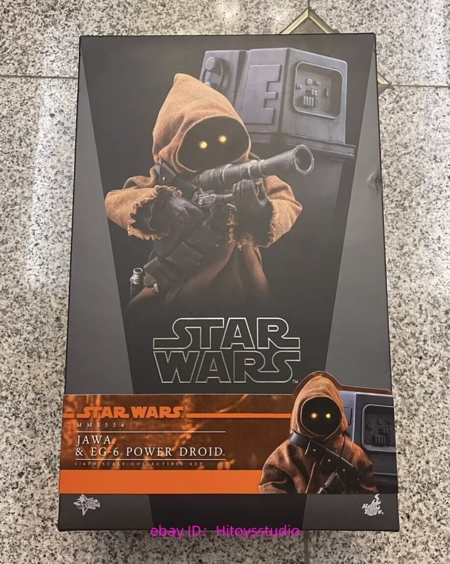 Hot Toys Star Wars Jawa and EG-6 Power Droid 1/6 Scale Action Figure MMS554