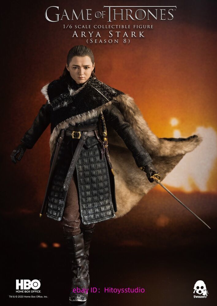 Threezero 3a 1/6 Game Of Thrones Arya Stark Season 8 Action Figure