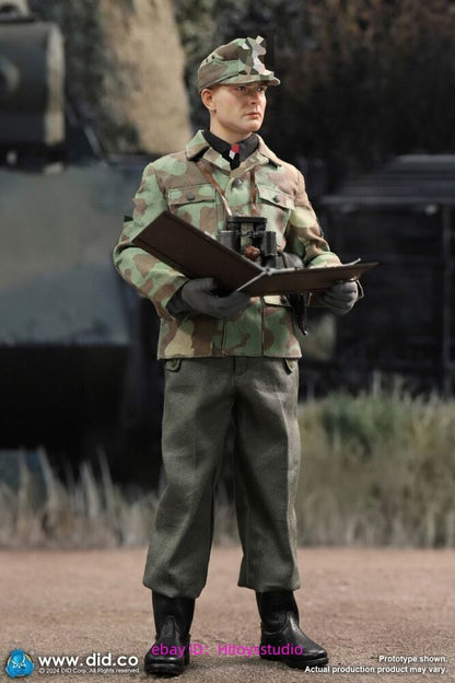 DID D80176 1/6 WWII German Panzer Commander Max Wünsche Figure