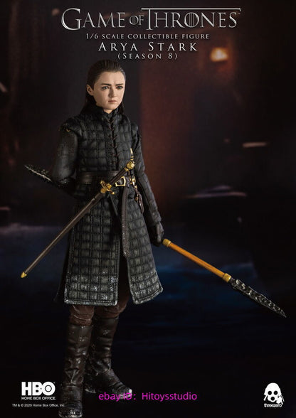 Threezero 3a 1/6 Game Of Thrones Arya Stark Season 8 Action Figure