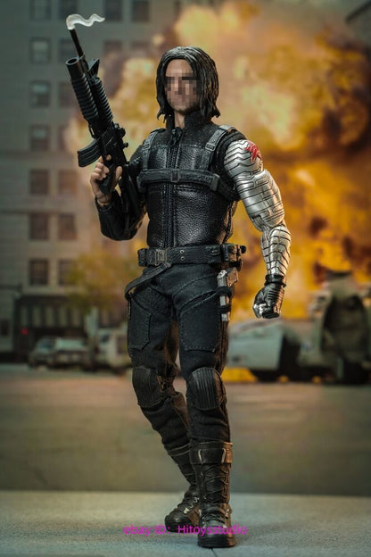 Nota Studio 1/12 Masked Killer Bucky Barnes 6" Action Figure Model Deluxe Ver.