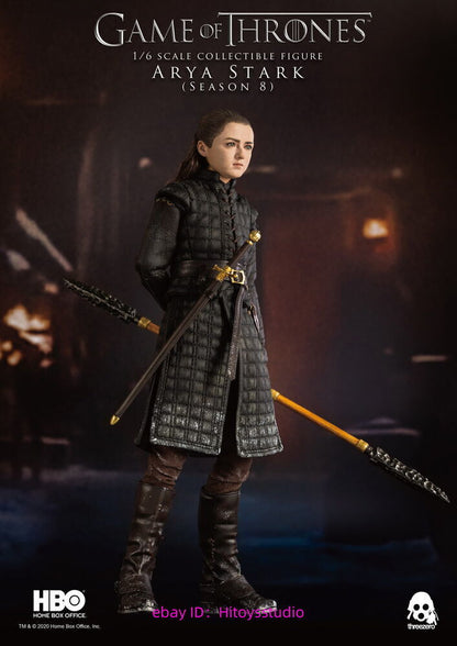 Threezero 3a 1/6 Game Of Thrones Arya Stark Season 8 Action Figure