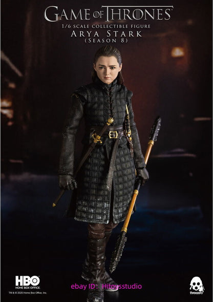 Threezero 3a 1/6 Game Of Thrones Arya Stark Season 8 Action Figure