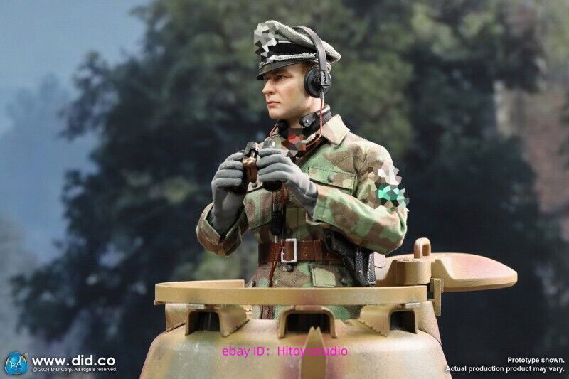 DID D80176 1/6 WWII German Panzer Commander Max Wünsche Figure