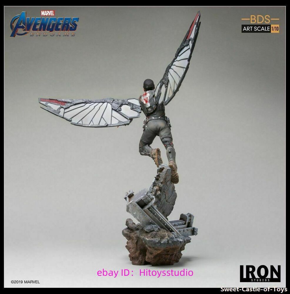 Iron Studios Marvel Avengers 4 Endgame Falcon BDS Art Scale 1/10 Statue