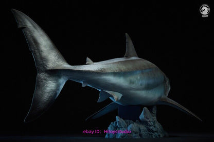 W-Dragon 1/35 Megalodon prehistoric sharks Dinosaurs Model Statue