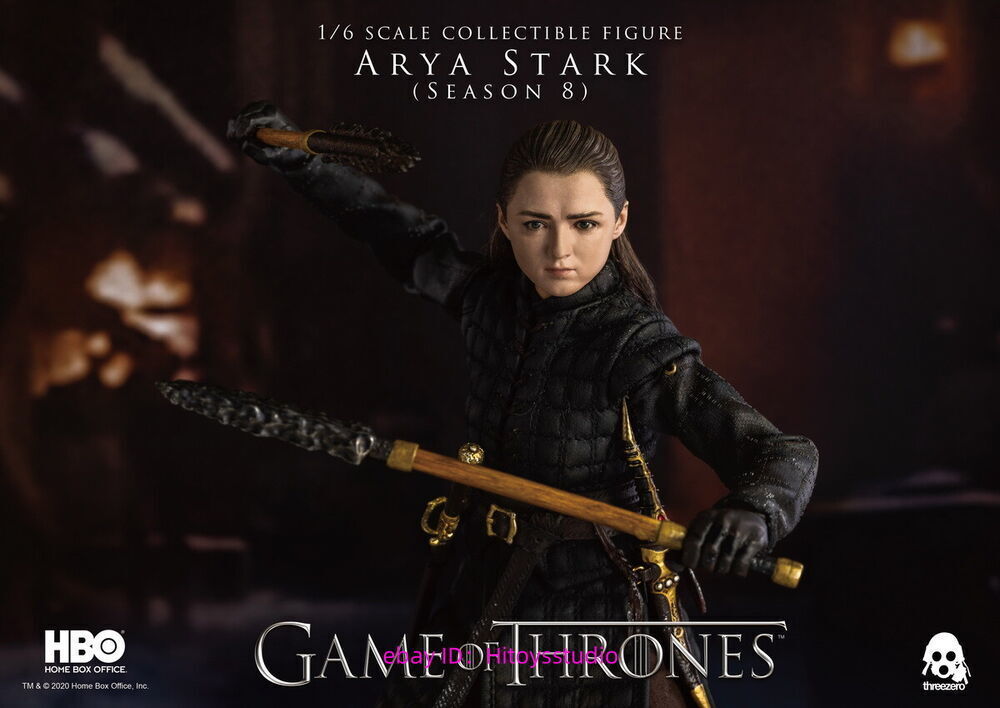 Threezero 3a 1/6 Game Of Thrones Arya Stark Season 8 Action Figure