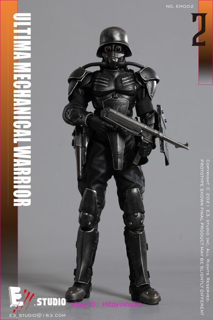 E3.STUDIO ULTIMA MECHANICAL FEMALE WARRIOR NO.2 Metal Armor 1/6 ACTION FIGURE