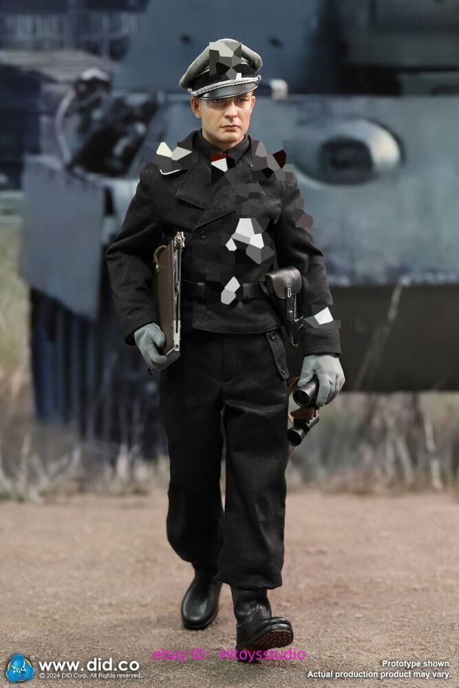 DID D80176 1/6 WWII German Panzer Commander Max Wünsche Figure