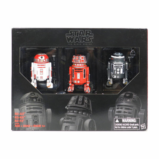 Star Wars The Black Series Astromech Droid 3-Pack 6” TRU Exclusive R2-A3 R5-K6 R2-F2