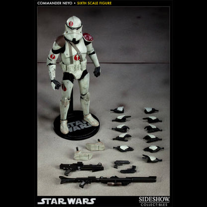 Sideshow Collectibles Star Wars Clone Commander Neyo 1/6 Scale Action Figure New