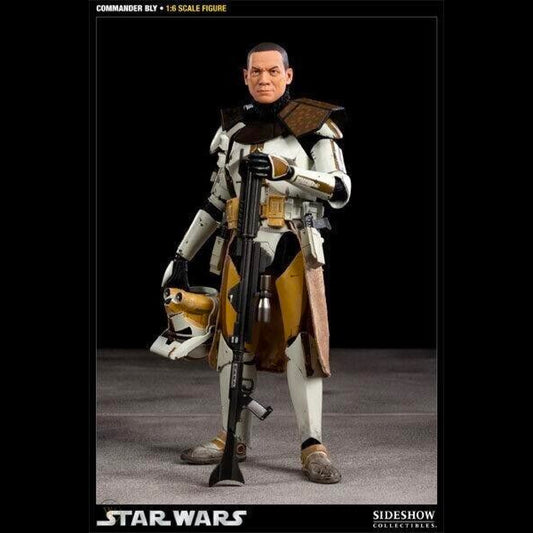 Sideshow Collectibles Star Wars Commander Bly 327th Star Corp 1/6 Clone Commander 12"