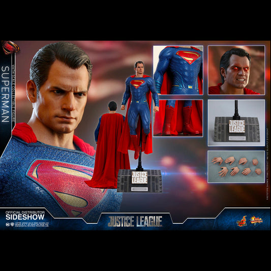 Hot Toys DC Comics Justice League Superman MMS465 1/6 Scale Action Figure