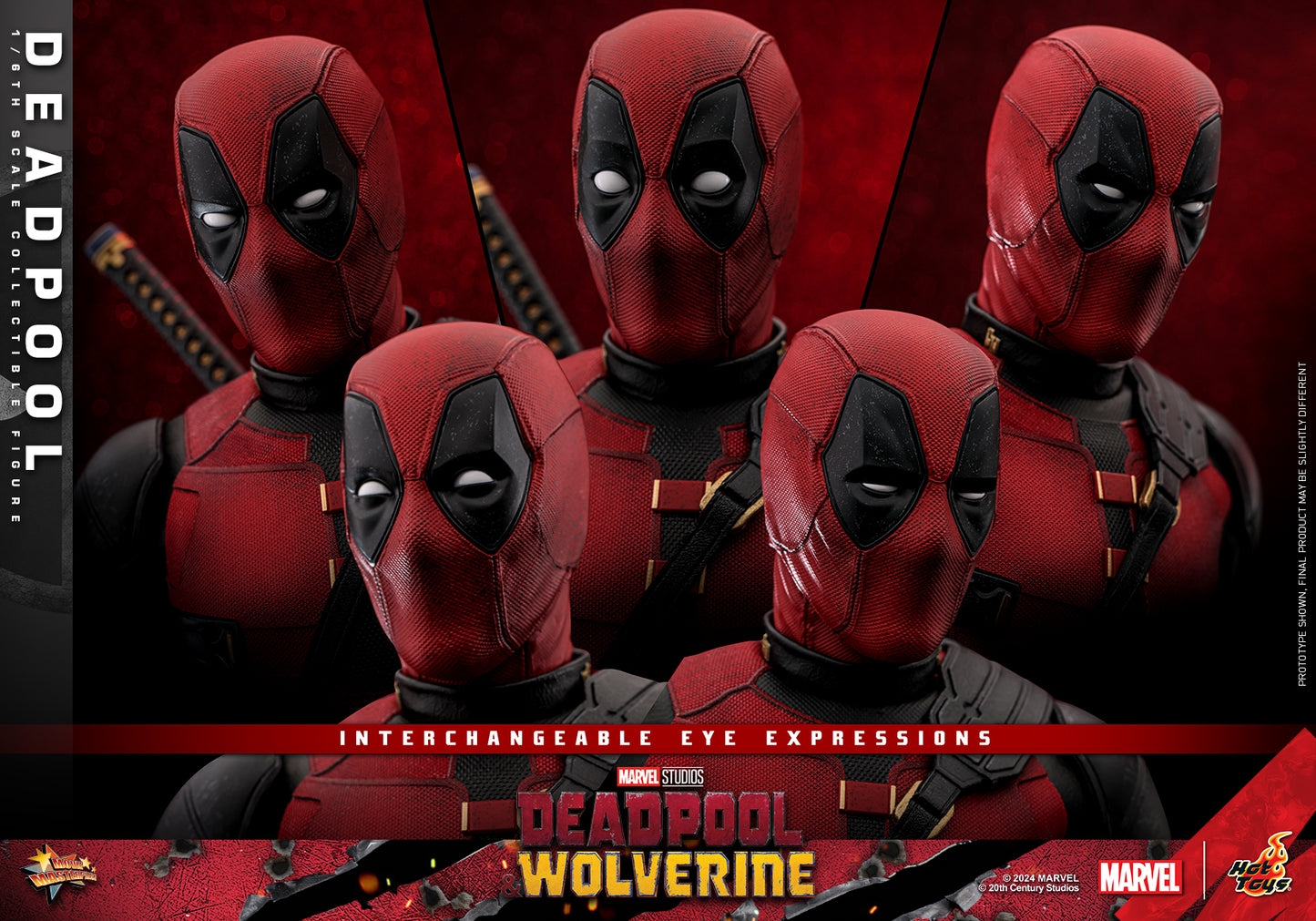 Hot Toys Marvel Deadpool & Wolverine 1/6 Action Figure MMS746