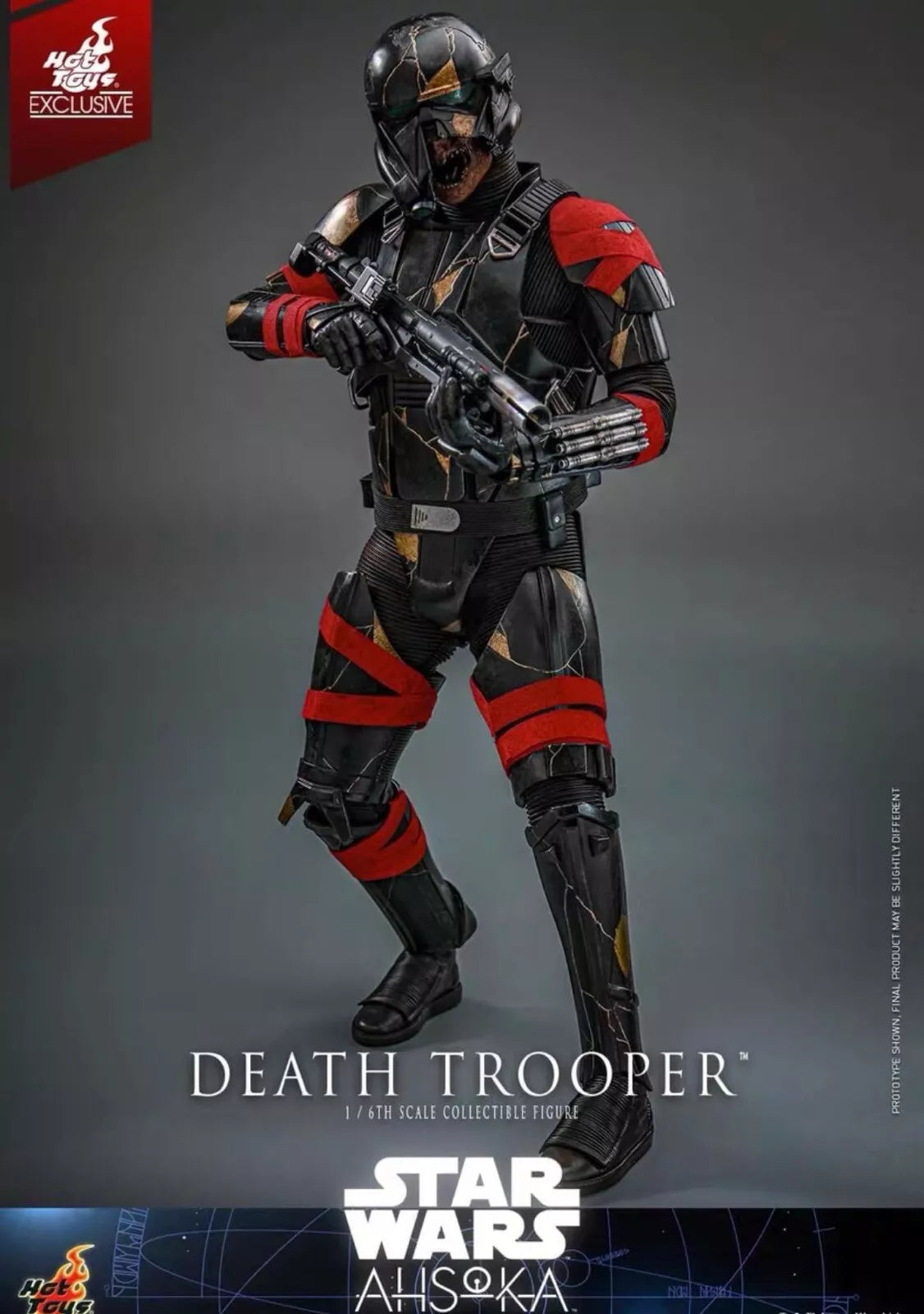 Hot Toys Star Wars Ahsoka Death Trooper 1/6 Limited TMS134