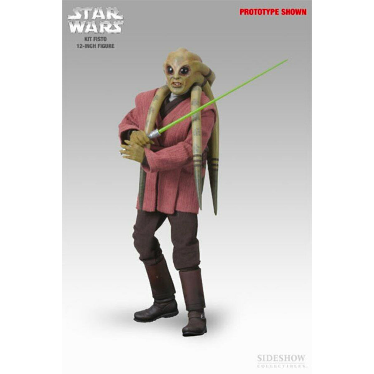 Sideshow Collectibles Star Wars Kit Fisto Jedi Master 12" 1/6 Scale NEW