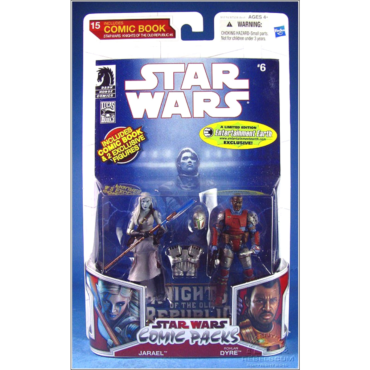 Hasbro Star Wars Comic Packs #6 Jarael & Rohlan Dyre Brand New