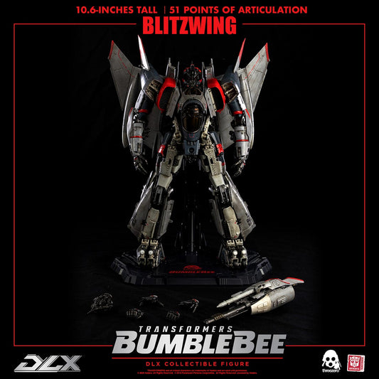 ThreeZero Transformers DLX Blitzwing 10.6" Inch Action Figure