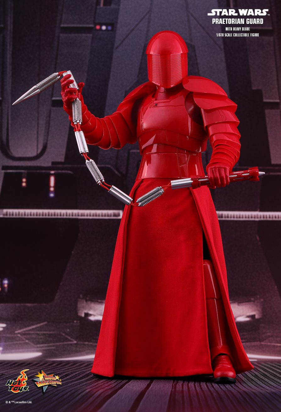 Hot Toys Star Wars Praetorian Guard w/Heavy Blade The Last Jedi 1:6 Scale MMS453