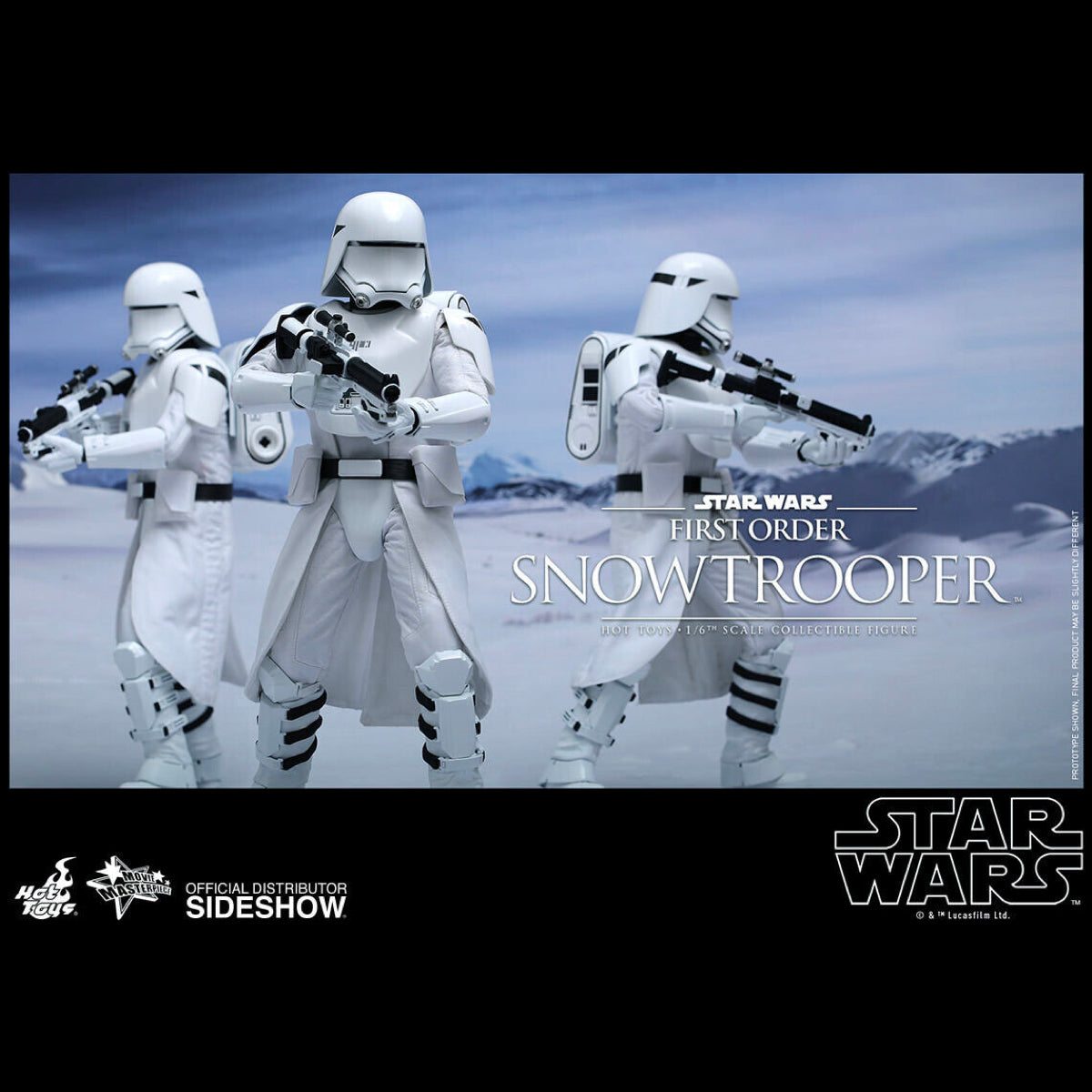 Hot Toys Star Wars Episode VII Force Awakens First Order Snowtrooper MMS321