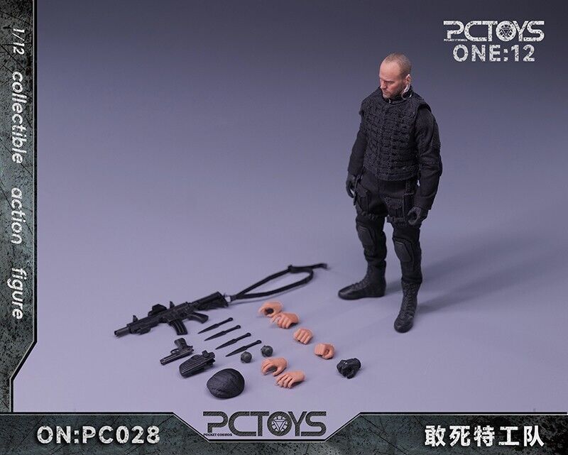 PCTOYS PC028 1/12 The Special Forces Jason 6" Male Soldier Action Figure Model