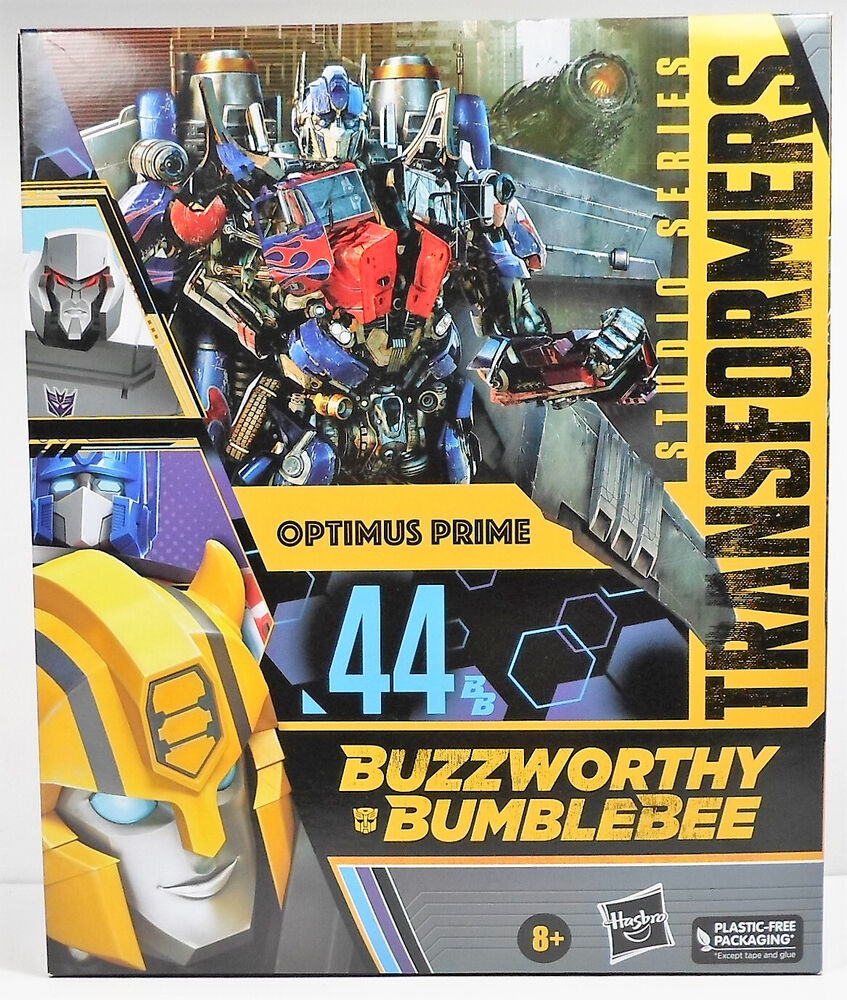 Hasbro Transformers Studio Series 44 Buzzworthy Bumblebee Optimus Prime MIB