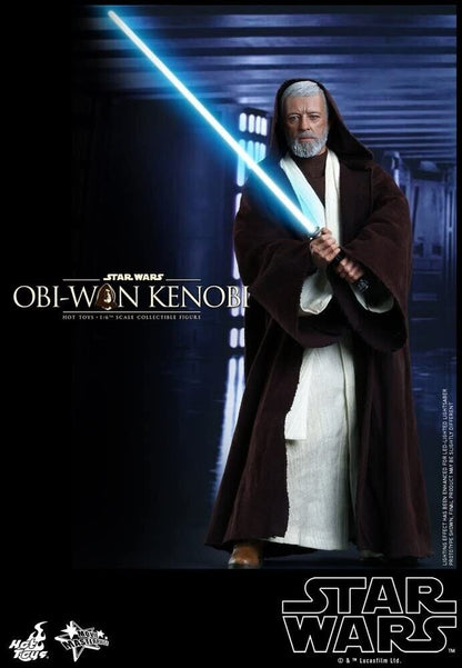 Hot Toys Star Wars Movie Masterpiece Episode 4 A New Hope Obi-Wan Kenobi 1/6 Scale Action Figure MMS283