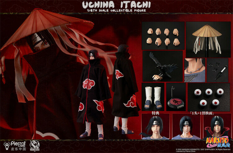 Rocket Toys ROC-003 Na RUTO Uchiha Itachi 1/6 Action Figure