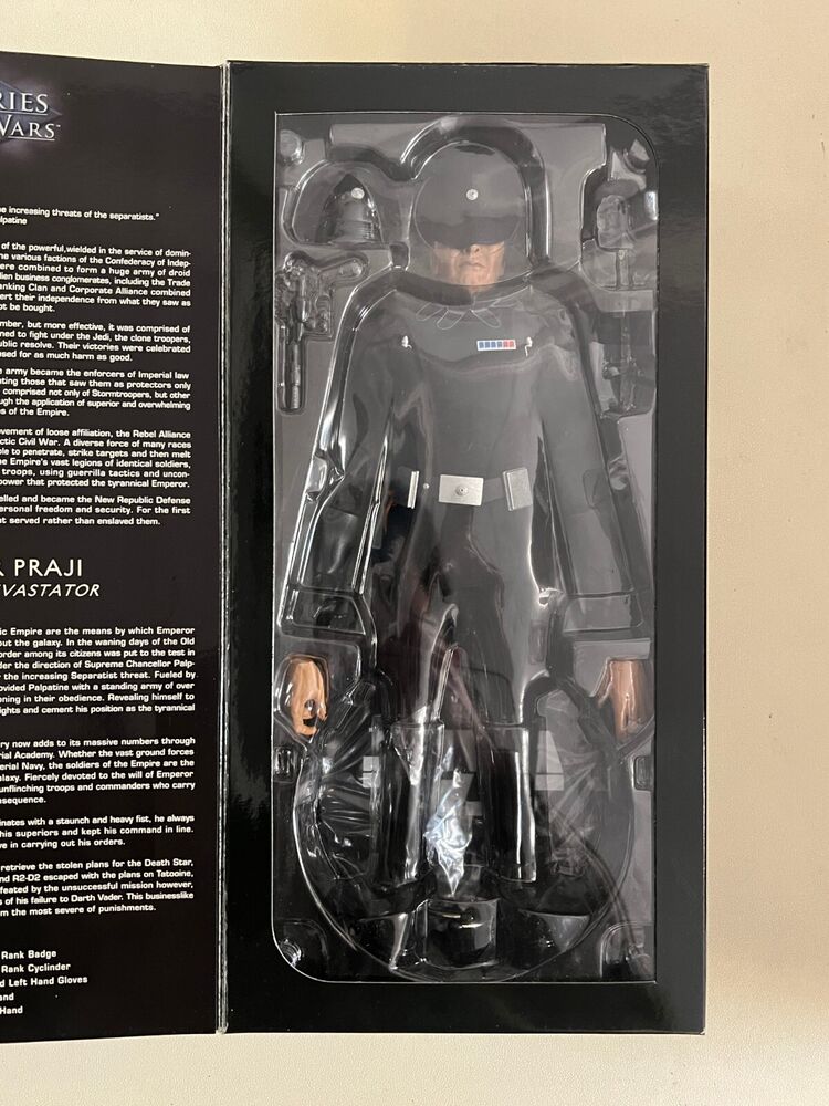 Sideshow Collectibles Star Wars Commander Praji Imperial Officer 1/6 2008