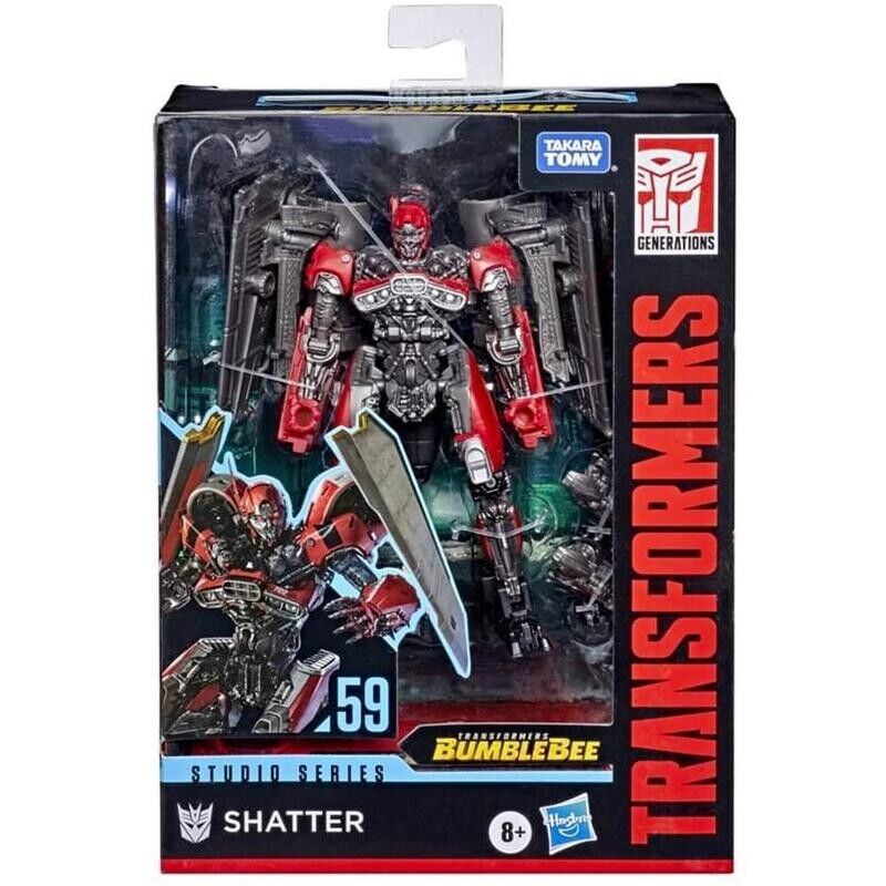 Hasbro Transformers Studio Series 59 Deluxe Shatter Jet Mode Action Figure