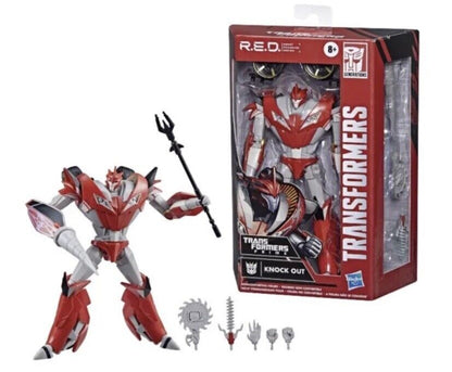 Hasbro Transformers Prime RED Knock Out Action Figure