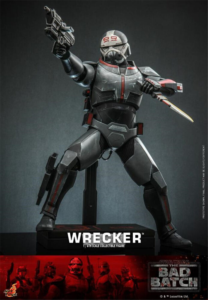 Hot Toys Star Wars The Bad Batch Wrecker 1/6 Action Figure TMS099